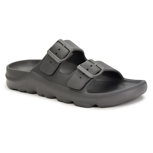 KOBURG Air Sandals for Men|Durable|Lightweight|Daily l Stylish l Comfortable|Antiskid|Easy to Clean Sandals|Comfortable|Extra Soft Slide|EVA Sole KS-254