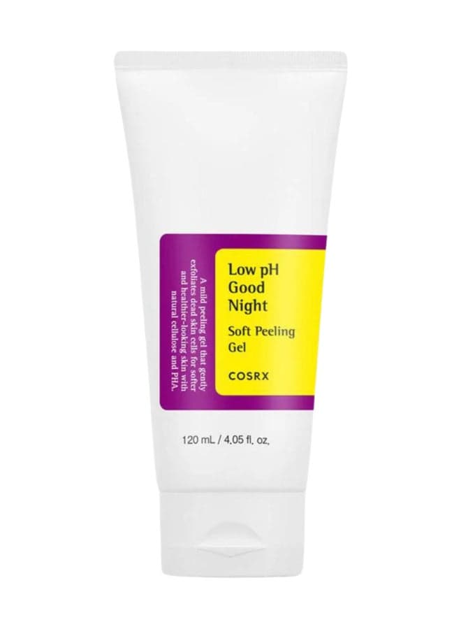 Low pH Goodnight Soft Peeling Gel Mildly Exfoliating PHA Skincare For Sensitive Skin 120ml