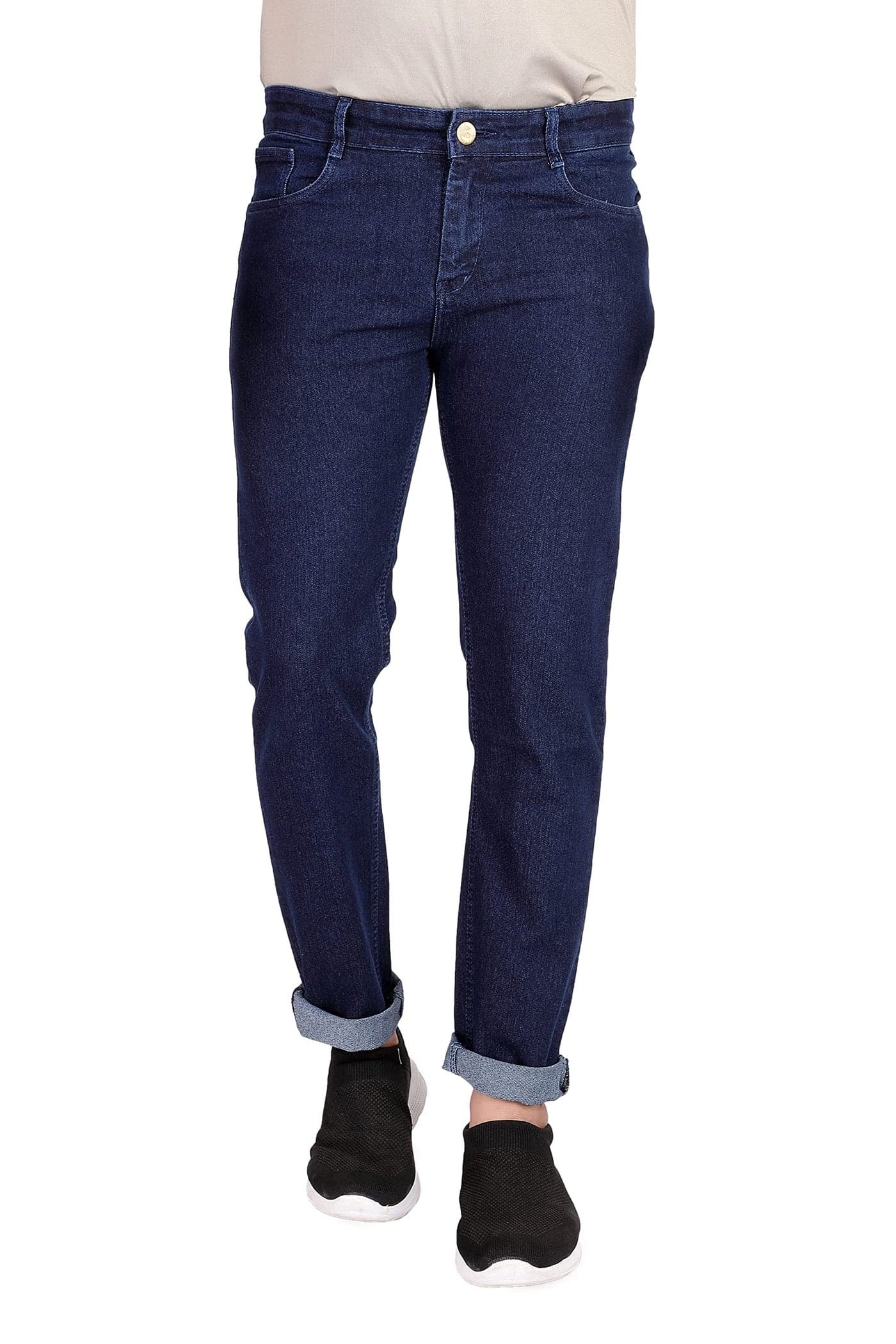 RAGZO Men Jeans || Denim Jeans || Slim Fit Stretchable (ri700111c) (Navy Blue, 32)