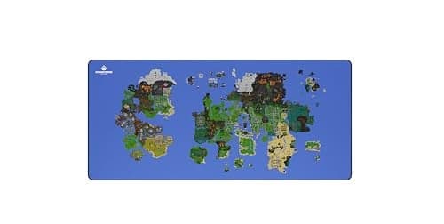Map Old School RuneScape Gaming Desk Mat Large Extended Mouse Keyboard Pad