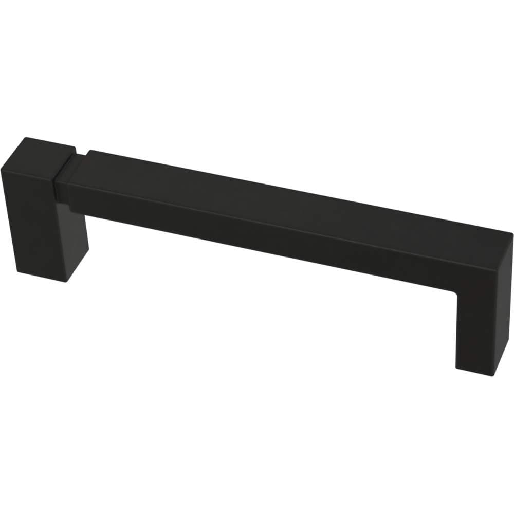 Franklin Brass Asymmetric 10Pack Cabinet Handles 334 Hole Center Modern Pulls Matte Black Hardware Kitchen Door Drawers Dressers Furniture P40823KFBC