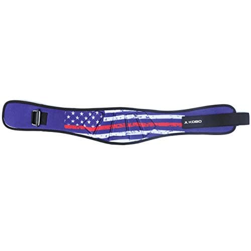 Kobo WTB-10 Small Weight Lifting Belt Waist Neoprene Supportolympic Liftingweight Beltweightlifting Belt for Men and Women6 Inchback Support for Liftingsmall, multicolour