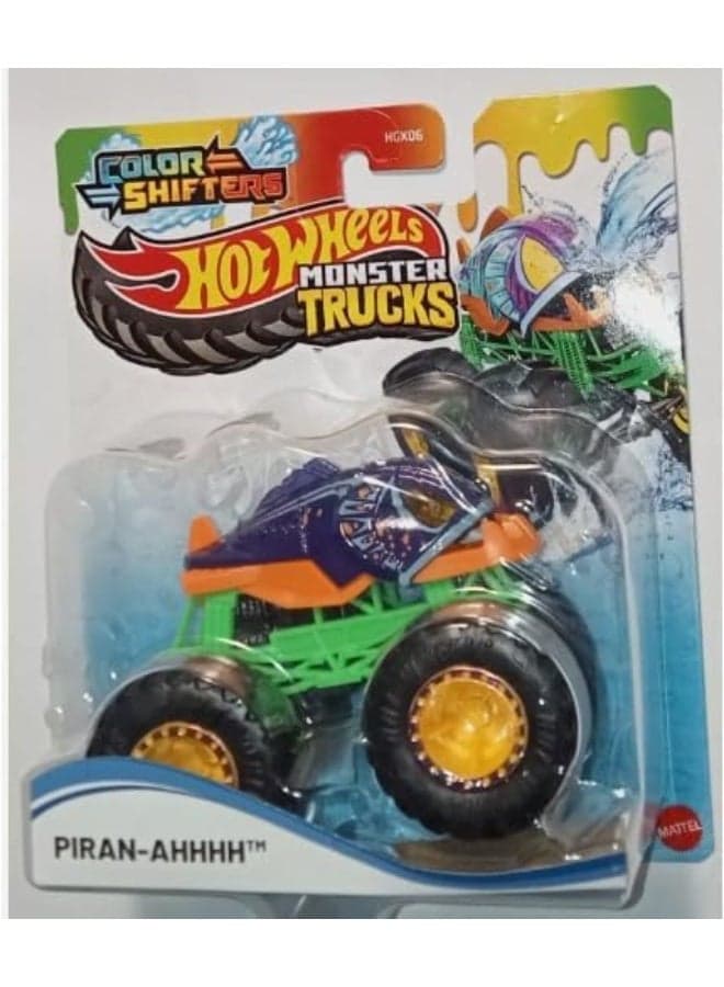 Hot Wheels Monster Trucks Color Shifters Duck N’ Roll Vehicle Toy