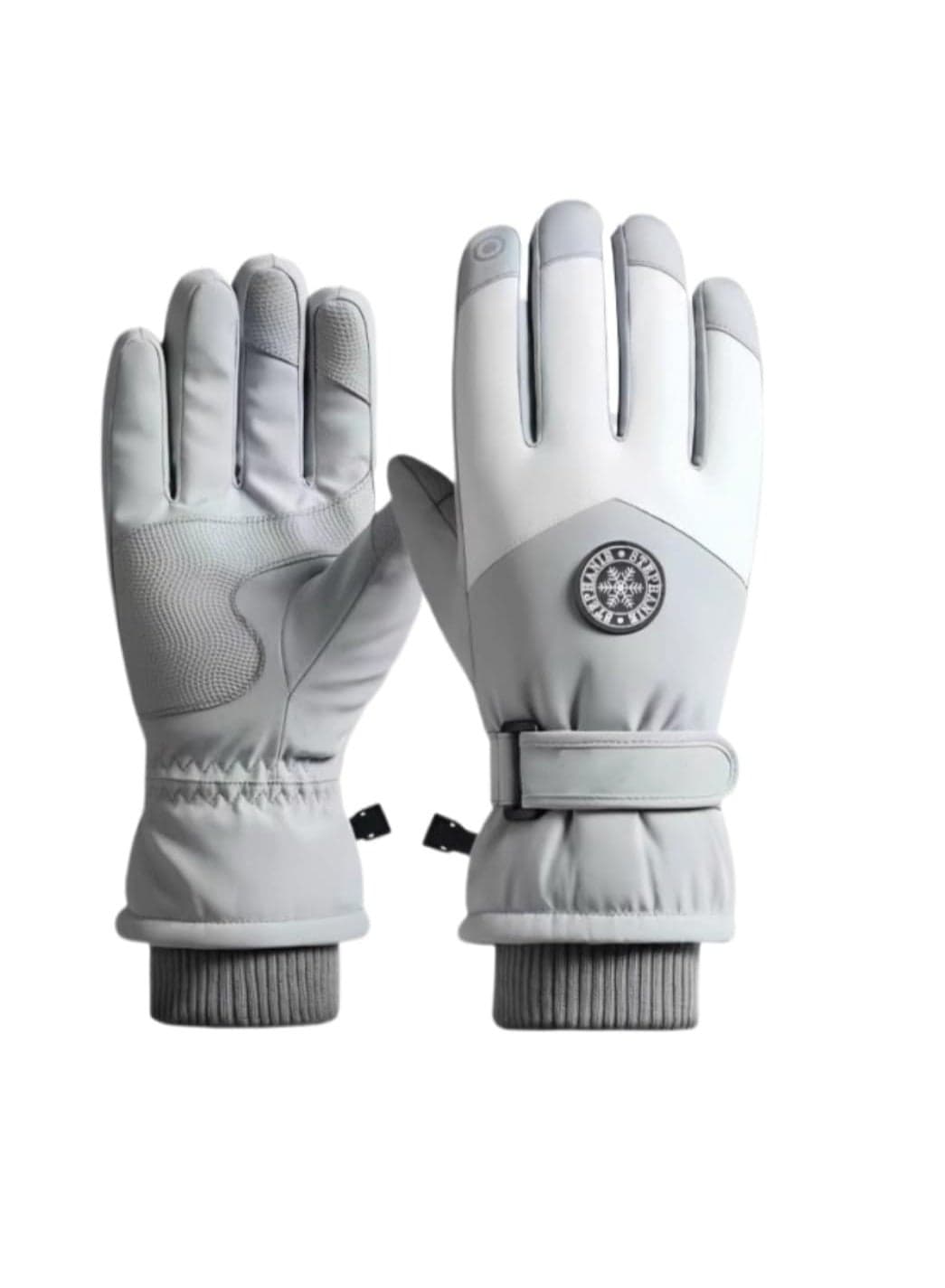 Winter Ski Gloves, Unisex Winter Gloves Waterproof & Windproof Touchscreen Snow Gloves, Anti-Slip Snowboard Warm Winter Gloves Warm Snow Gloves Perfect for Outdoor Activities