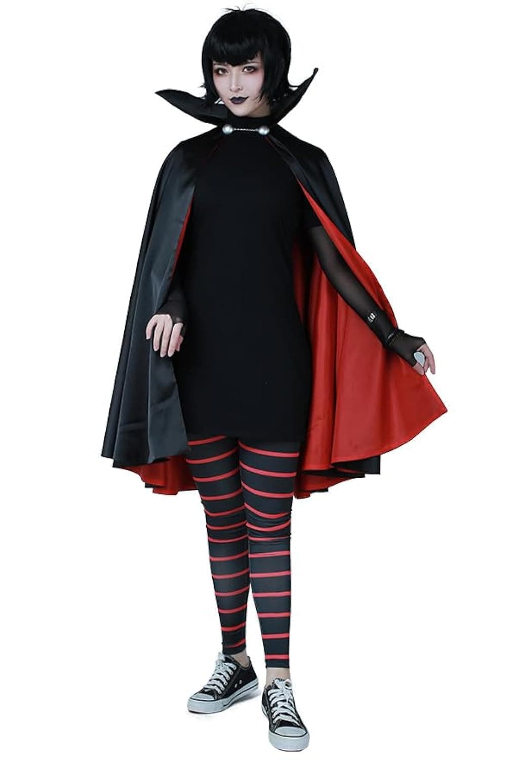 Cosplayfm Womens Vampire Costume Halloween Costume With Cape XL