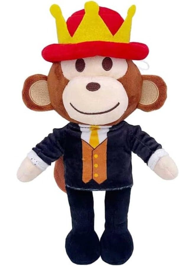 Plush Raccooni Jandelini Collectible Plushie for Birthday Gifts, Expressive Plush Home & Office Desk Décor, Playful Gift Idea for Birthdays, for Party Favors