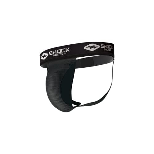 Shock Doctor Athletic Core Supporter with Cup Pocket, Jock Strap Protection, Youth & Adult Sizes (Cup Not Included)