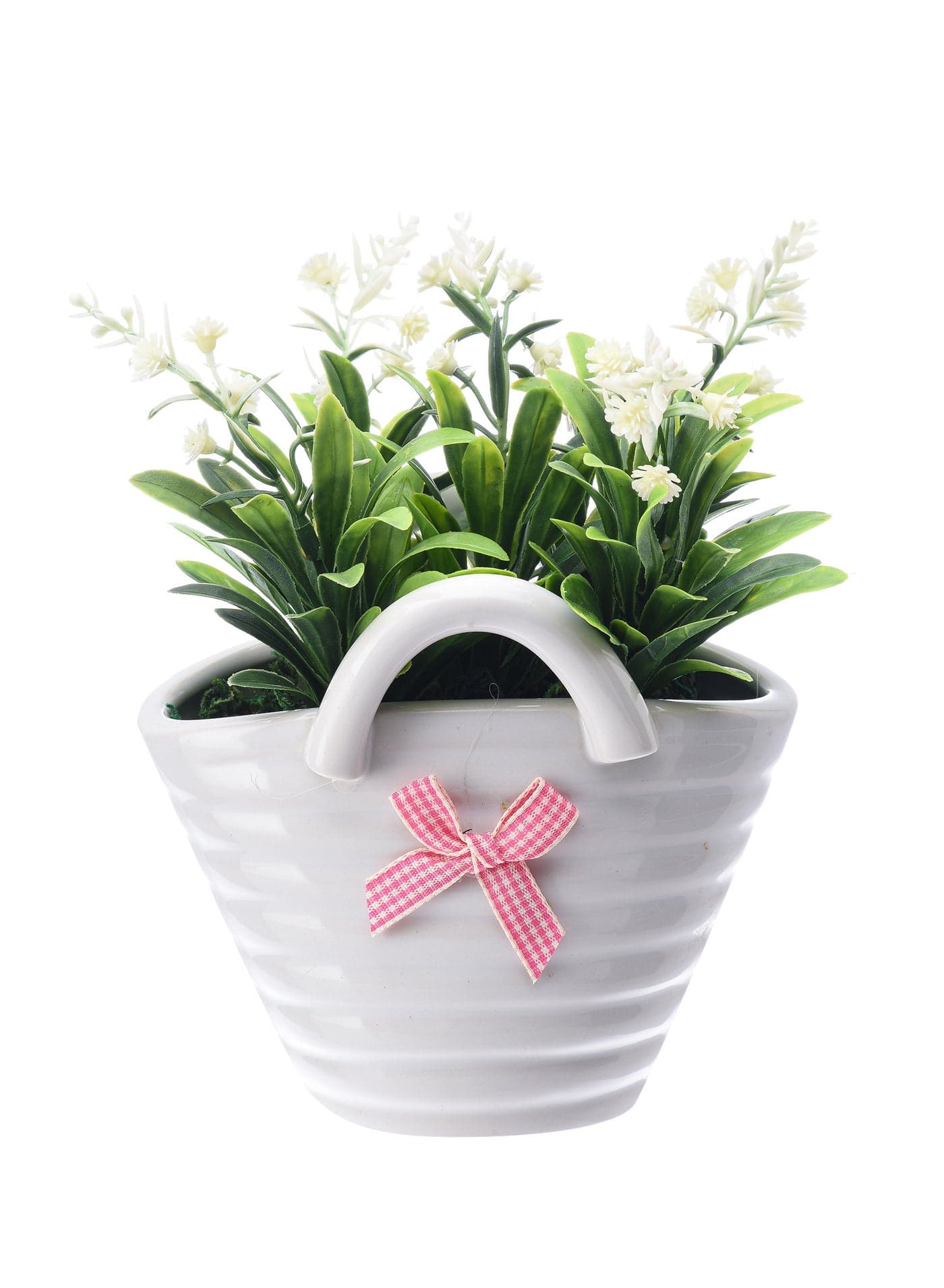 Yubiso Artificial plant with pot