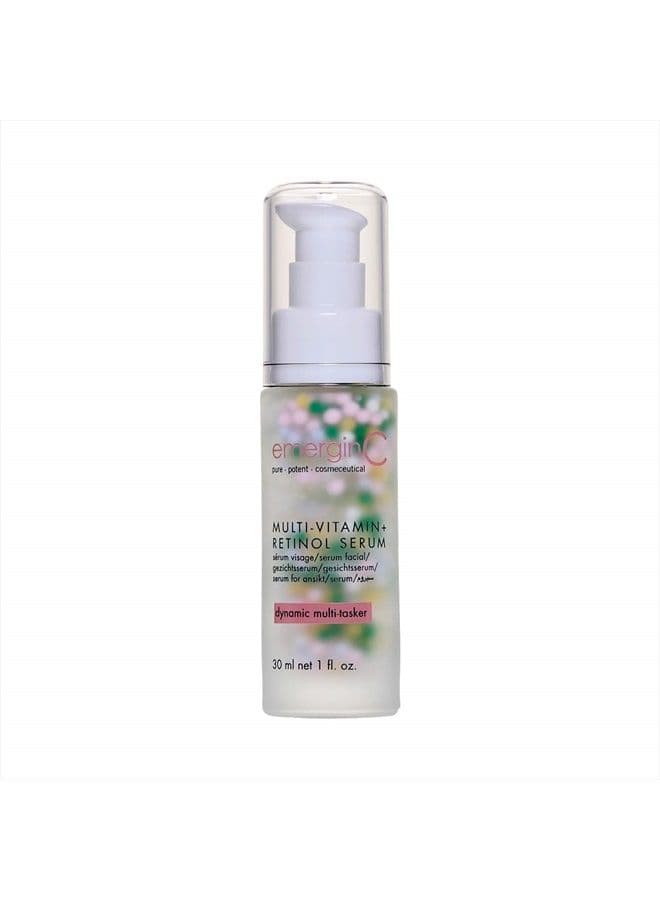 emerginC MultiVitamin + Retinol Serum - Micro-Encapsulated Spheres + Vitamin C to Help Combat Visible Signs of Aging, Sensitive Skin + Minor Redness (1.0 oz, 30 ml)
