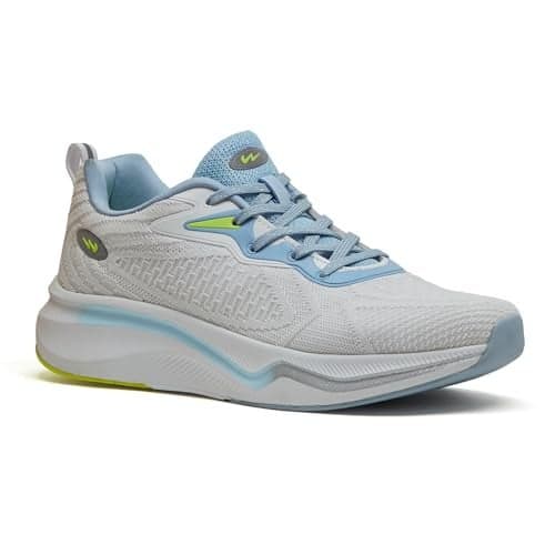 Campus Men's Gretta WHT/L.Sky Running Shoes - 10UK/India 1Pair
