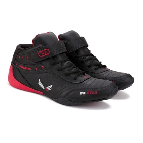 BERSACHE Premium Sports,Gym, Trending, Stylish Running Shoes For Men (Black),7 UK