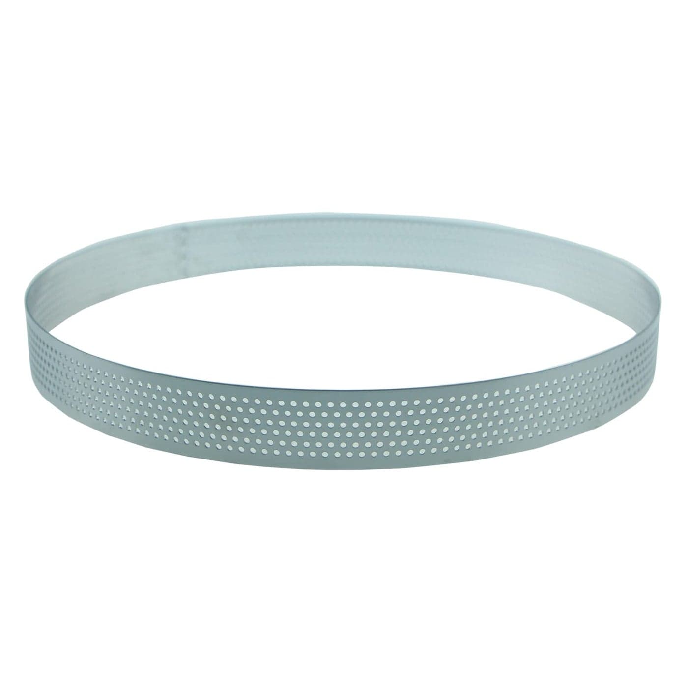 Keewah Round Perforated Tart Ring 9 Stainless Steel