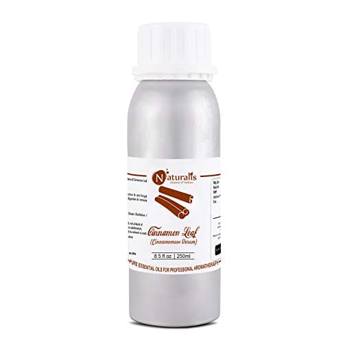 Naturalis Essence of Nature Cinnamon Leaf Essential Oil Pure, Natural & Undiluted for Skin, Hair, Face, Elevates Mood - 250ml