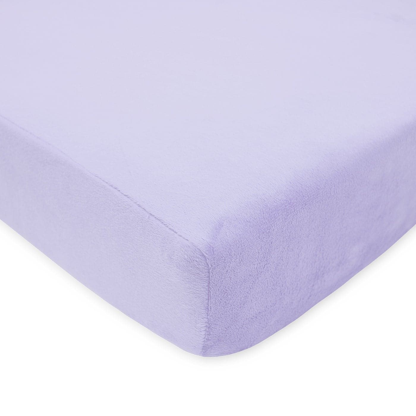 American Baby Company Heavenly Soft Chenille Fitted Crib Sheet 28 x 52 Warm and Cozy Neutral Chenille Sheet Lavender for Boys and Girls Fits Crib and Toddler Bed mattresses
