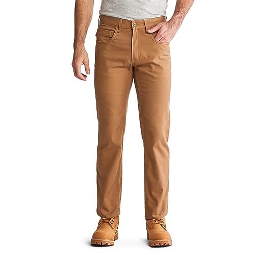 Timberland PRO Mens Ironhide Flex 5 Pocket Work Pant Dark Wheat 3834