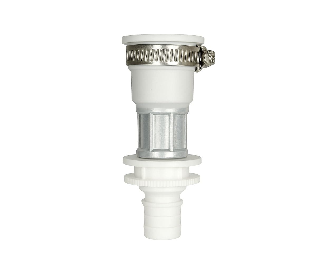 Siana Tap Adapter Connector Washing Machine Water Inlet Hose Pipe Faucet with Metal Hose Clamp