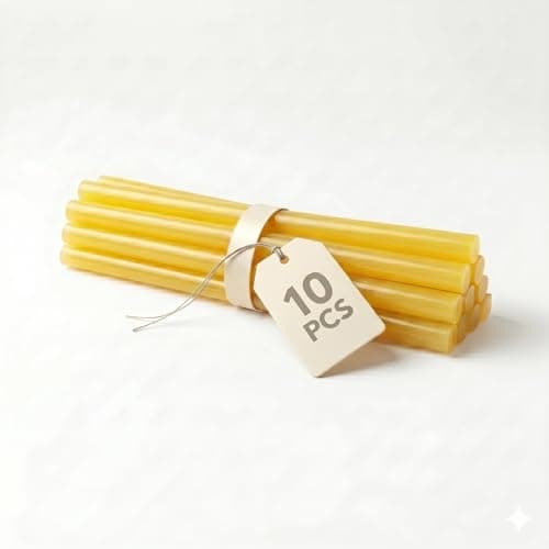 Themisto 11mm Yellow glue sticks Strong Gumming Pack of 10 PC