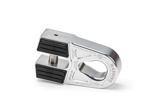 Factor 55 00080-05 Flatlink E (Expert) Replaces Conventional Winch Hook with a Stronger Shackle/D-Ring Mount Maximum Load 16,000 lb Ultimate Failure Greater Than 40,000 lb – Silver