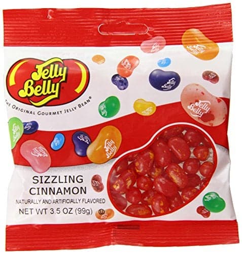 Jelly Belly Sizzling Cinnamon Jelly Beans 35 Ounce Pack of 12