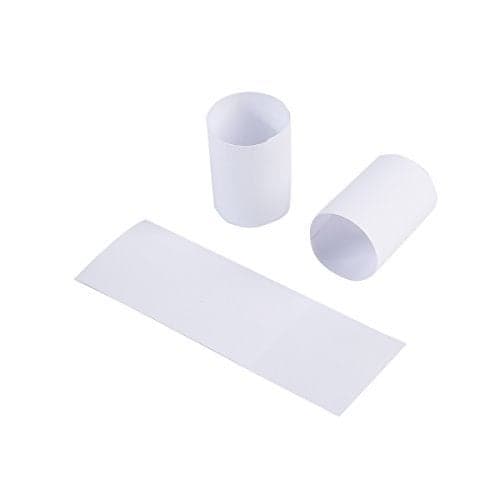 Gmark Paper Napkin Band Box of 500 White Paper Napkin Rings self Adhesive GM1055A
