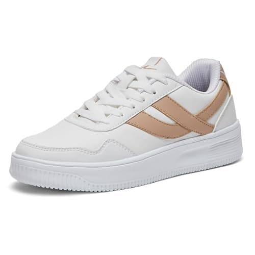 Campus Women's OGL-13 WHT/Beige Sneakers - 6UK/India OGL-13