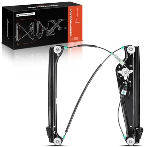 A-Premium Power Window Regulator without Motor Replacement for BMW E65 E66 745i 745Li 750i 750Li 760i 760Li 2002-2008 Front Right Passenger Side