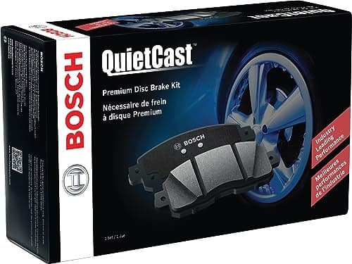 BOSCH BC1792 QuietCast Premium Ceramic Disc Brake Pad Set Compatible with Select Ford Mustang FRONT