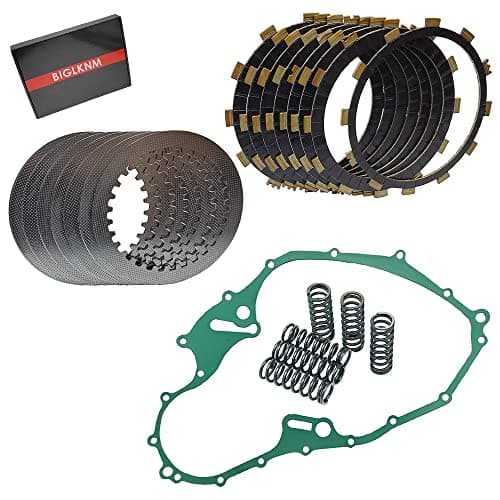 BIGLKNM Clutch Kit Friction Plates & Cover Gasket Compatible for Yamaha Raptor 700 700R YFM700 YFM700R 2006 2007 2008-2021