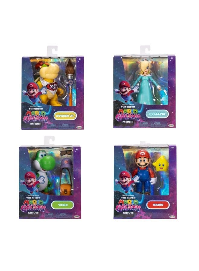 Nintendo Super Mario2 Movie 5 Fig Wave 1 Assorted 4
