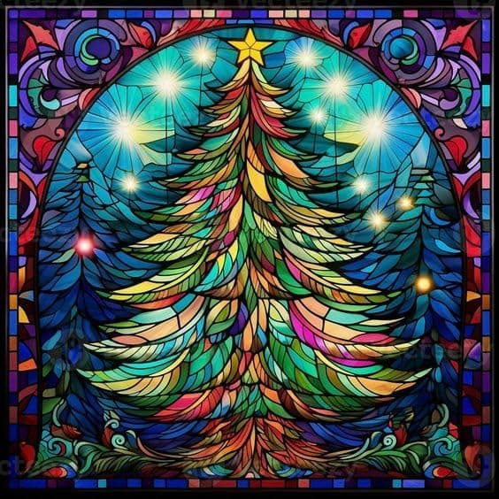 Christmas Tree Diamond Art Kits for Adults DIY Diamond Painting Kits for Adults Crystal Art 5D Diamond Painting Kit Gem Art Painting Kit Home Wall Decor 1212inch