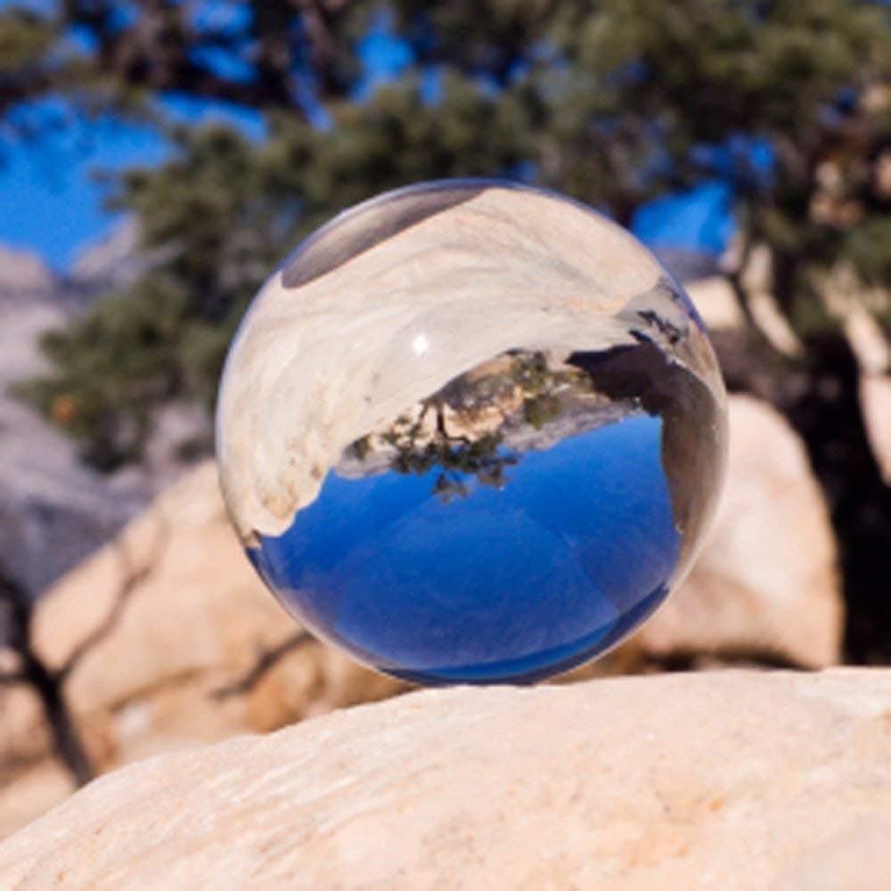 Amlong Crystal 2 inch 50mm Clear Crystal Ball ONLY No Stand