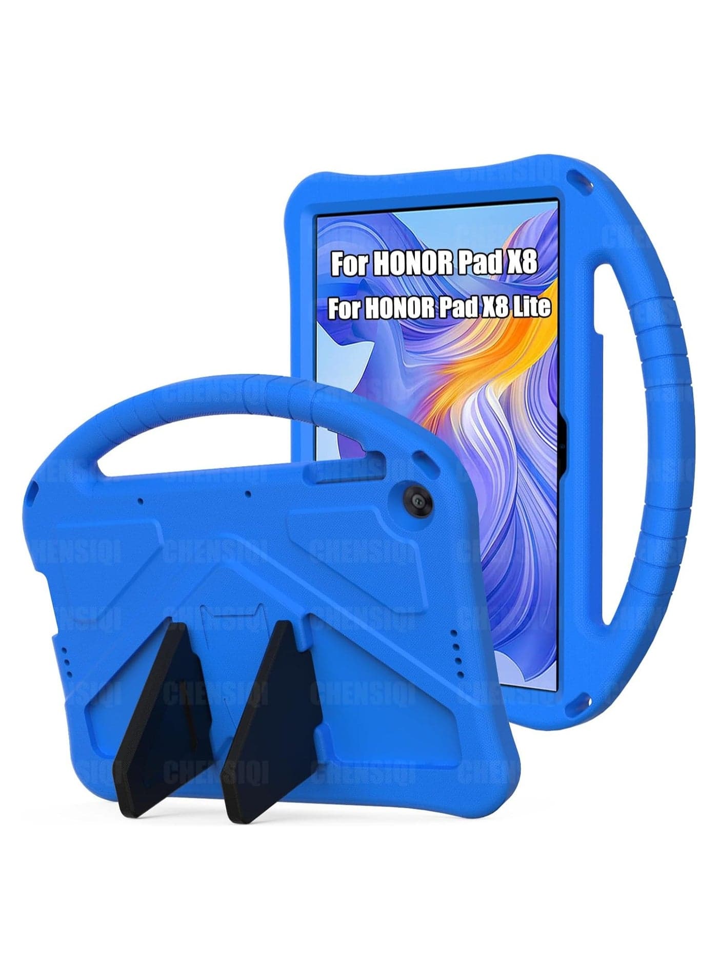Honor Pad X8 10.1 inch/X8 Lite 9.7 inch 2022 Case, Kids Shockproof Handle Stand Tablet Cover Case for Honor Pad X8/X8 Lite(Blue)