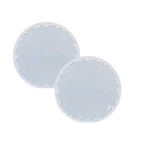 SNOOGG A gate Coaster 10 inch Molds for Silicone Epoxy Resin Coaster,Cups Mats,Photo Display, Mantra Frame,Home Decoration and More.