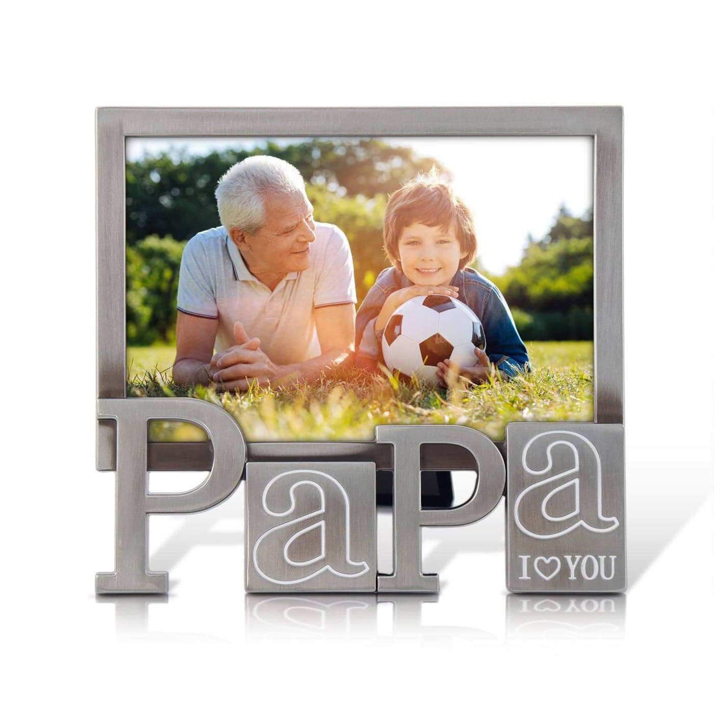 LASODY Papa Picture Frame Papa Gifts for Fathers Day 6x4 inch