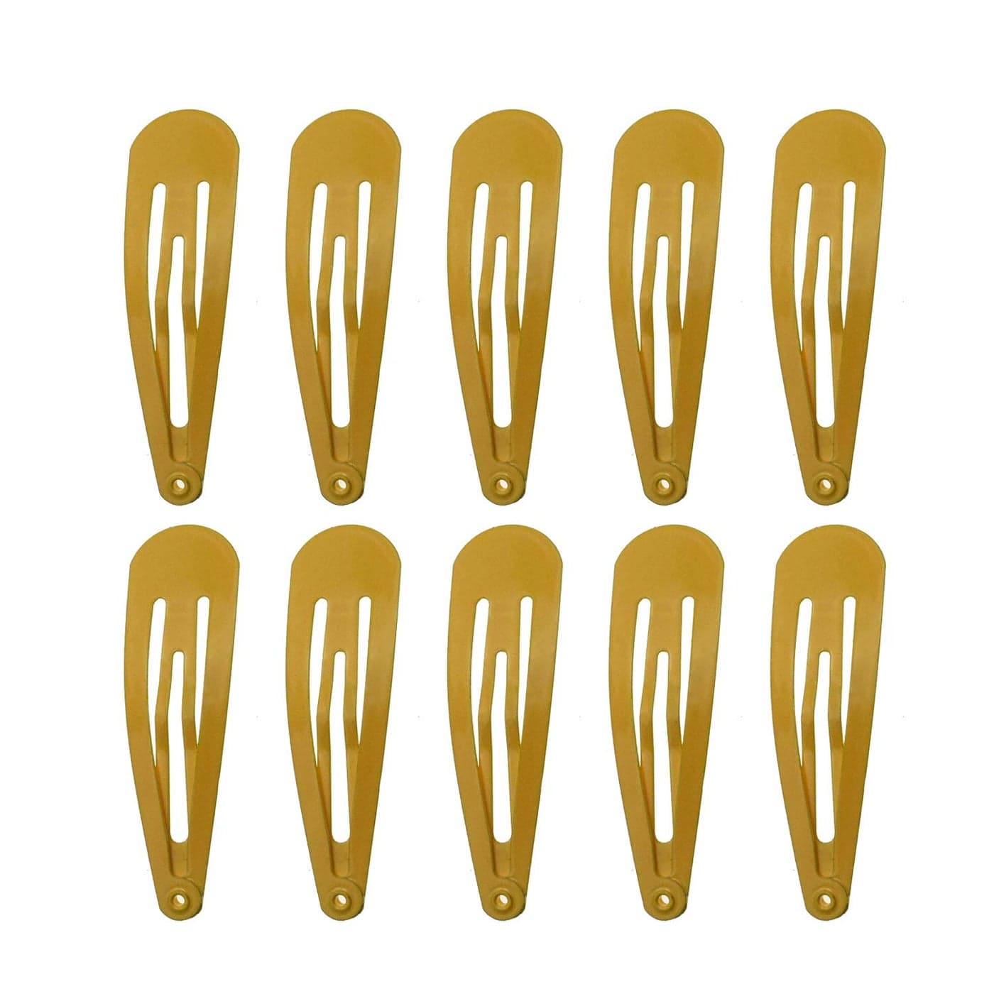 50 Pack of Snap Hair Clips Hair Barrettes for Kids Girls and Women 50 mm Skin