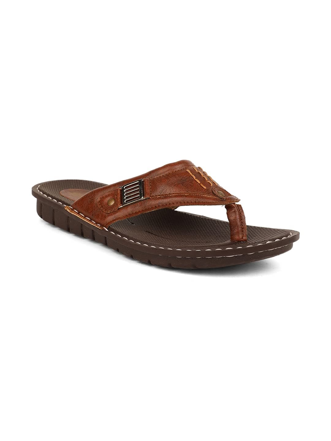 Bata Krypton Action Men's Brown Sandals - 10 UK (8714259)