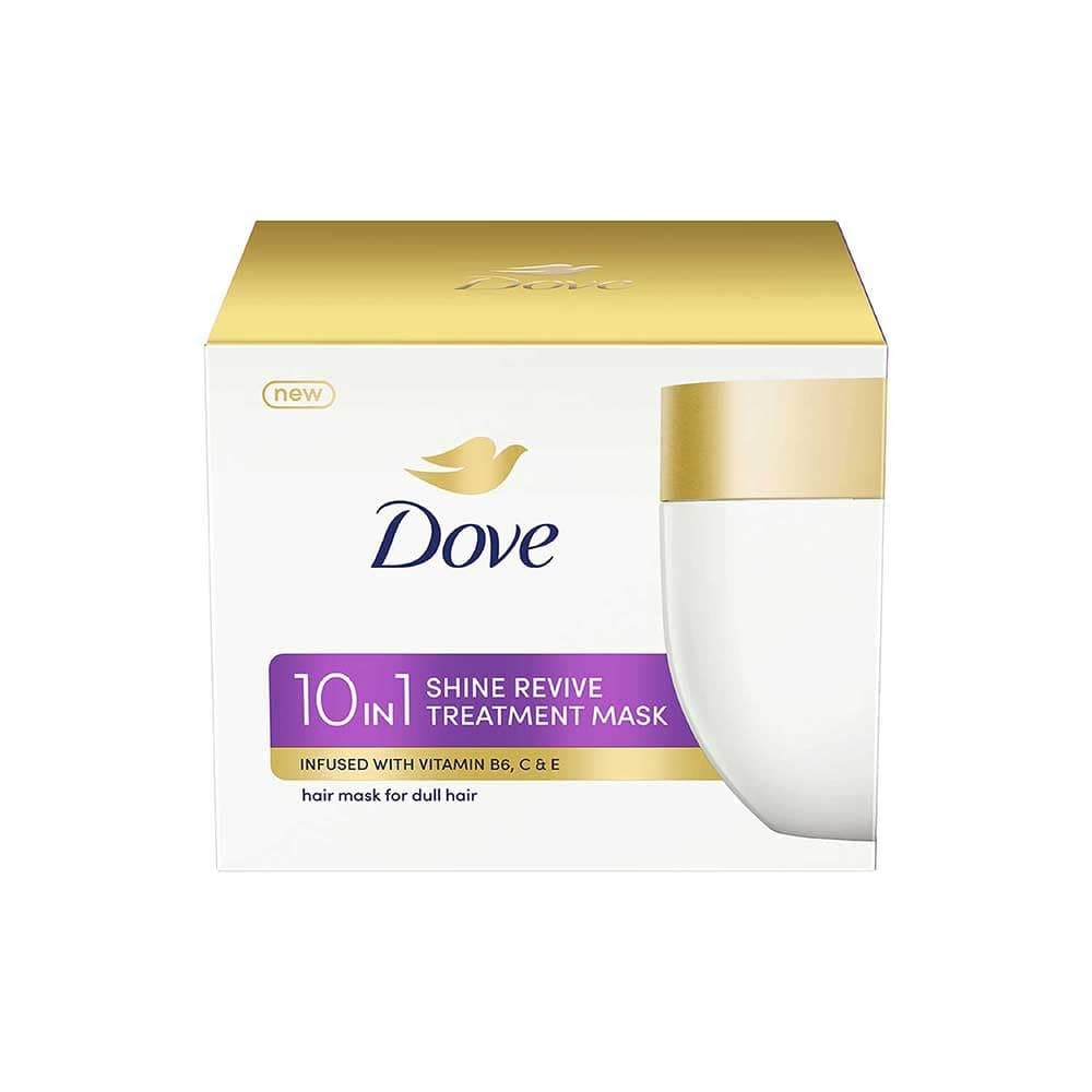 Dove 10 In 1 Shine Revive Treatment Hair Mask 300 Millilitre Floral For Dull Hair