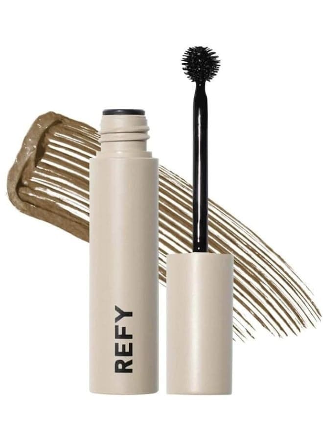 REFY Brow Tint Eyebrow Gel – Soft Brown | Soft Light Brown with Warm Undertone, 0.27 oz / 8 ml