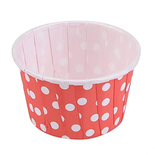 Deera Expandable Muffin Cupcake Paper Mould - TOP Dia 5.3CM (Mini) - Mix Colors - Pack of 50