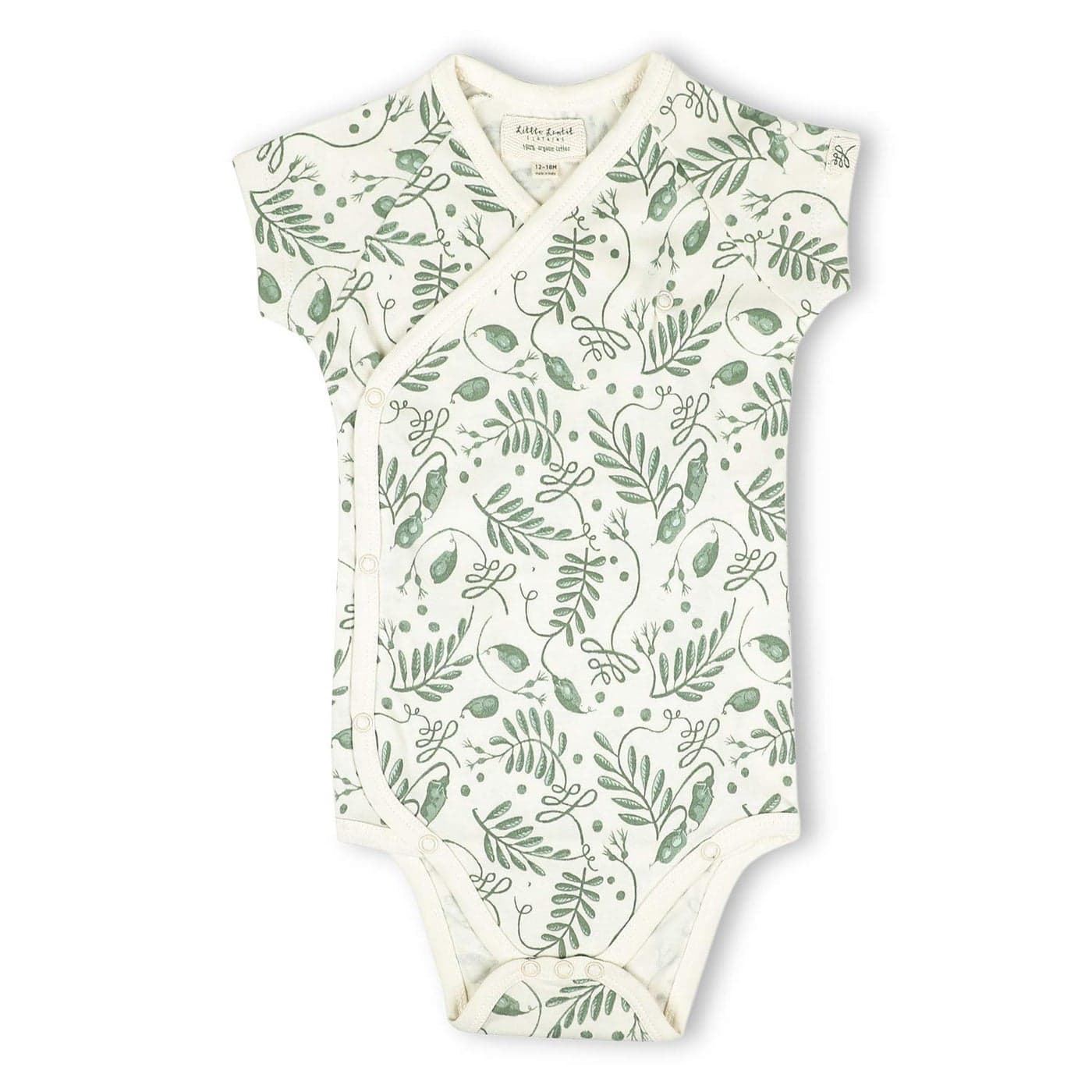 Itsyboo by Waterlemons HALF SLEEVE KIMONO THE WILD VINE