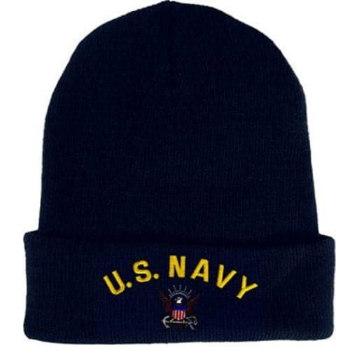 US Navy Knit Cap for Men and Women Military Hats United States Navy Collectibles