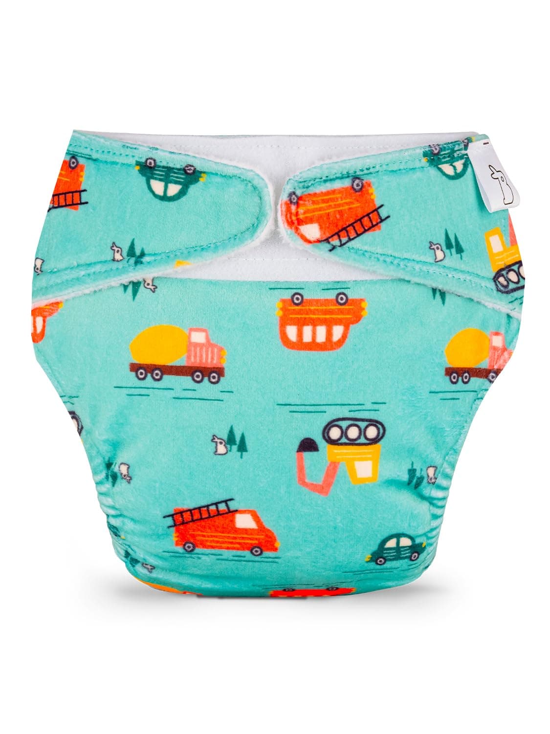 SuperBottoms Reusable Swim Diaper | UNO SuperSoft Cloth Diaper Shell with Velcro | Adjustable Fit for 3M to 3Y | No Insert Needed | Rash-Free & Eco-Friendly Baby Swim Diaper