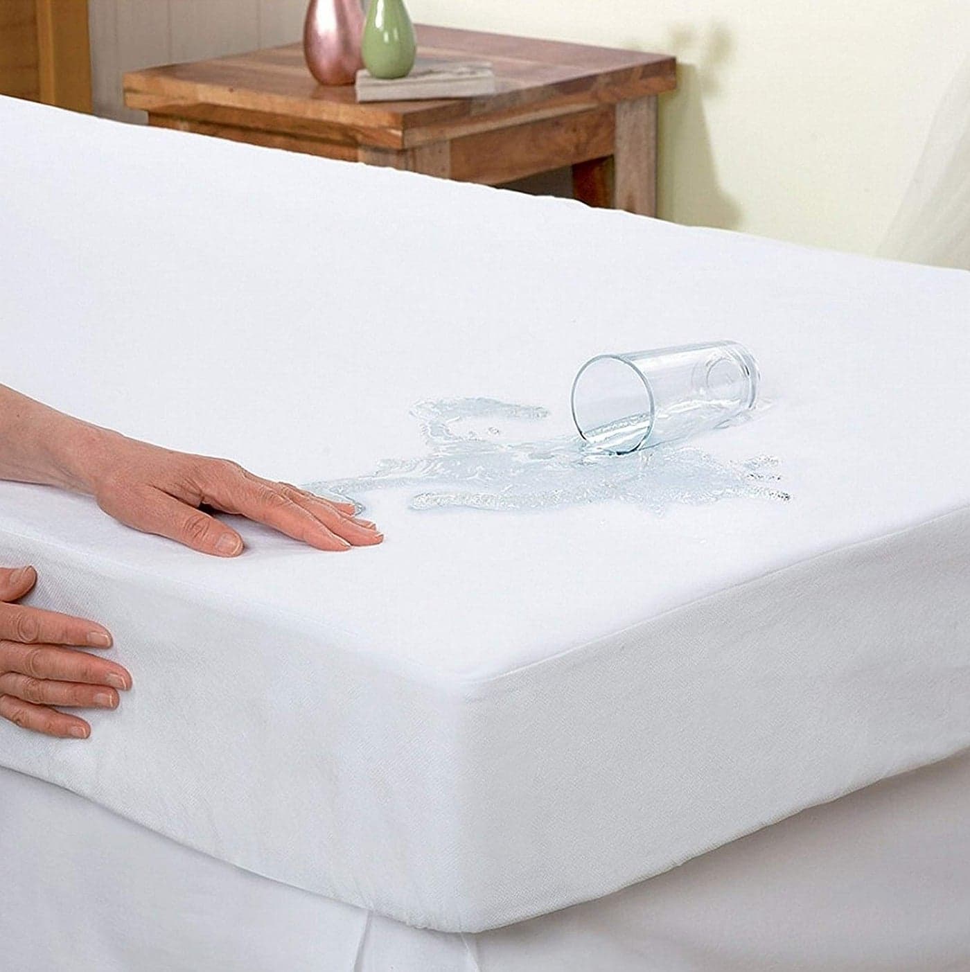 Elegant Comfort Bed Bug/Allergy Relief%100 Waterproof Zippered Vinyl Mattress Cover/Protector%100 Satisfaction & Money Back GUARENTEE, Full