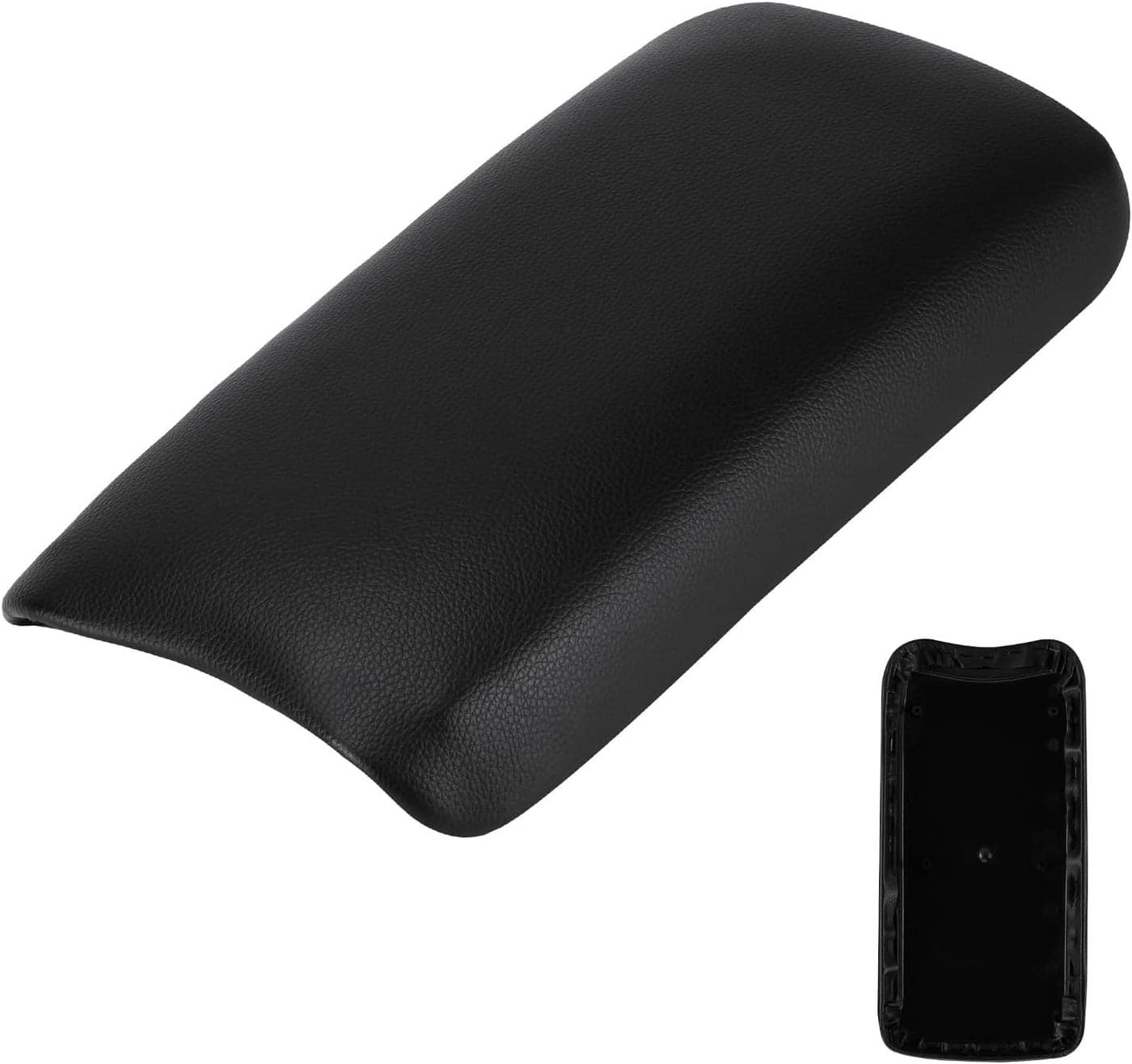 Youxmoto Center Console Lid for Honda Civic 2006-2011 - Black PU Leather Armrest Cover