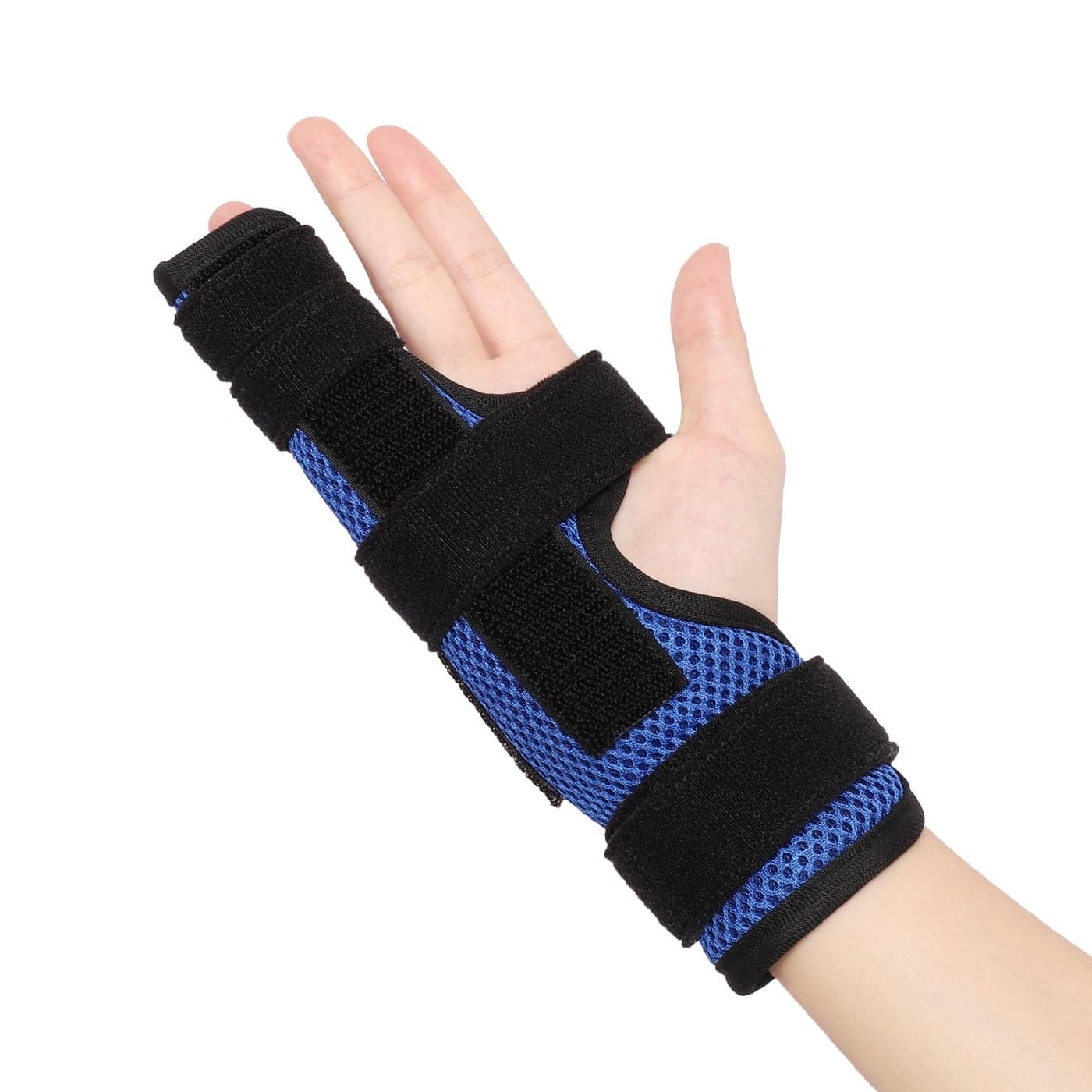 YiYame Pinky Finger Splint Trigger Finger Splint for Ring Finger 4th or 5th Broken Finger Splint Metacarpal Finger Splint for Boxers Fracture Ulnar Nerve Arthritis Fits Left Right Hand M