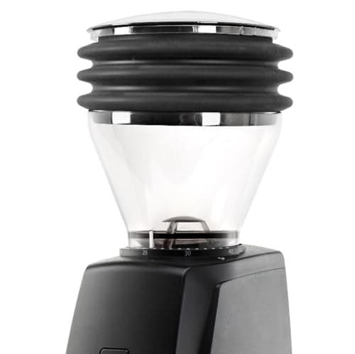 CAFEMASY Silicone Coffee Hopper Bellow Compatible for Baratza Encore ESP Pro Fellow Opus Delonghi Coffee Grinder Silicone Retention Bellow with Lid Coffee Grinder Cleaning Tools Air Blaster Pump Tool