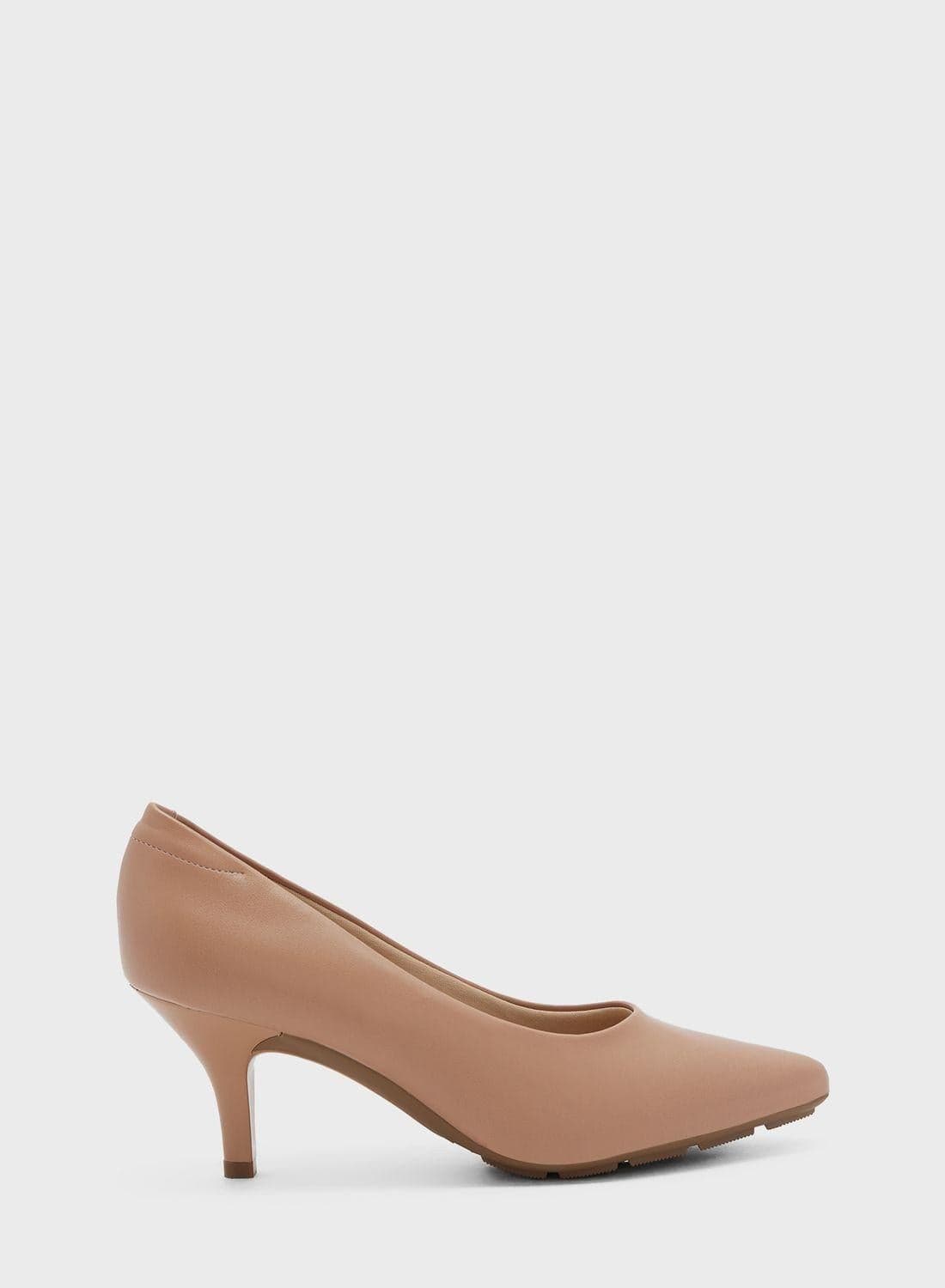 Pointed Toe Low Heel Pumps — 39 EU