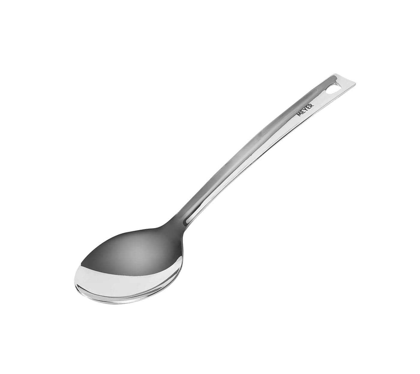 Meyer Stainless Steel Serving Spoon Rice Spoon Big Spoons for Cooking Kitchen Tools Steel Spatula 32cm Silver
