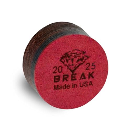 TigerProducts Tiger Laminated Pool Billiard Break CUE TIP Super Hard 13 or 15 mm 13 mm