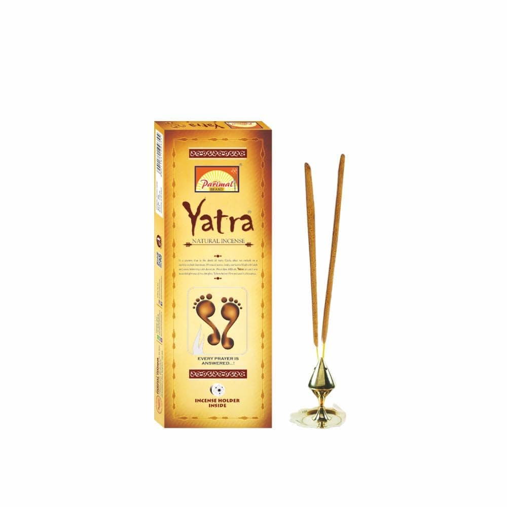 PARIMAL yatra Incense Sticks | Aromatic AGARBATHI | Agarbatti for Pooja, No Charcoal Incense Sticks,100% Herbal Fragrance Agarbathi - 250 Gram (Pack of 3)